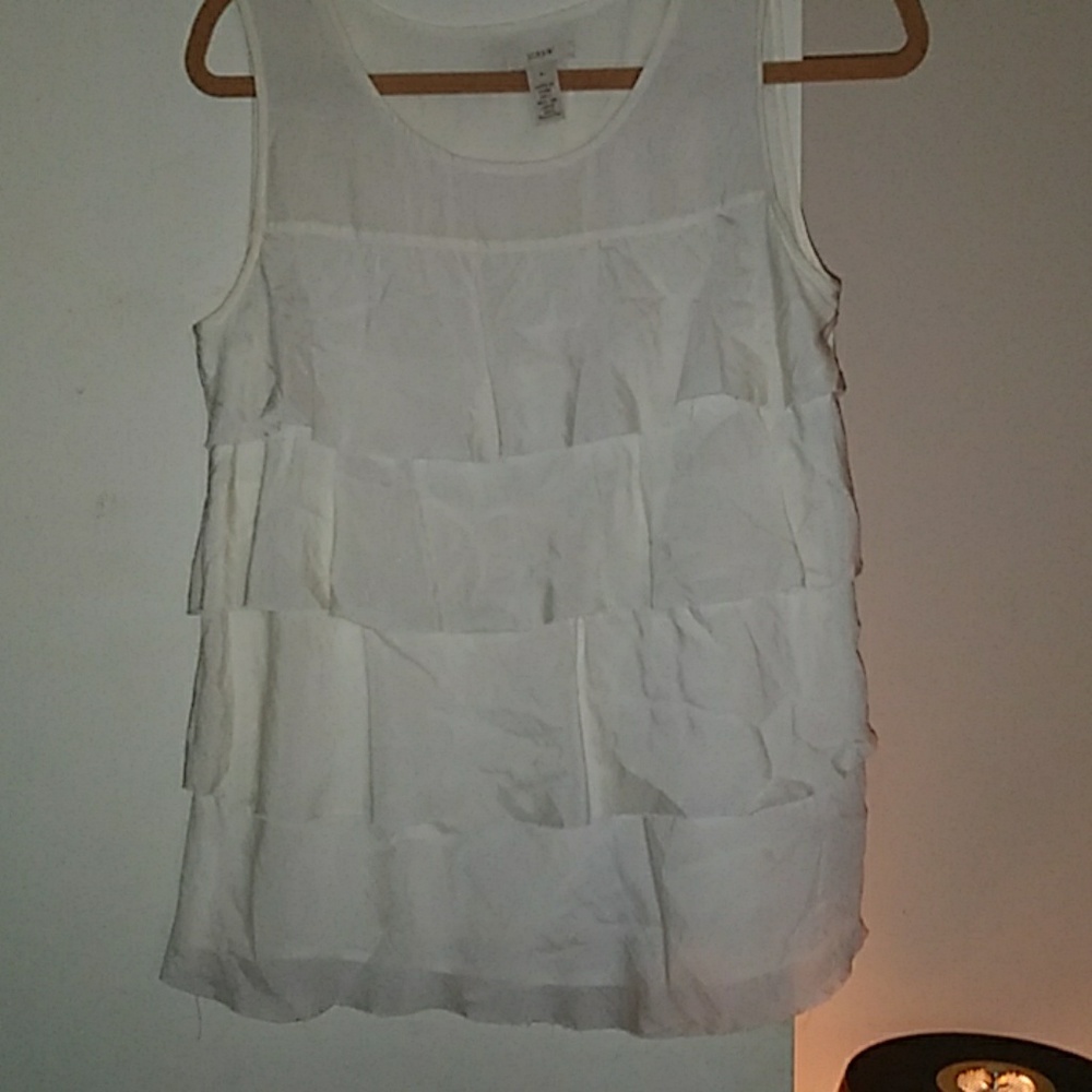 Ruffle J.Crew top